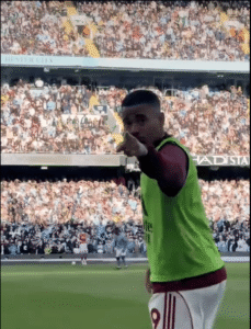 Watch: Arsenal star Gabriel Jesus hits back after being labelled a ‘Judas’