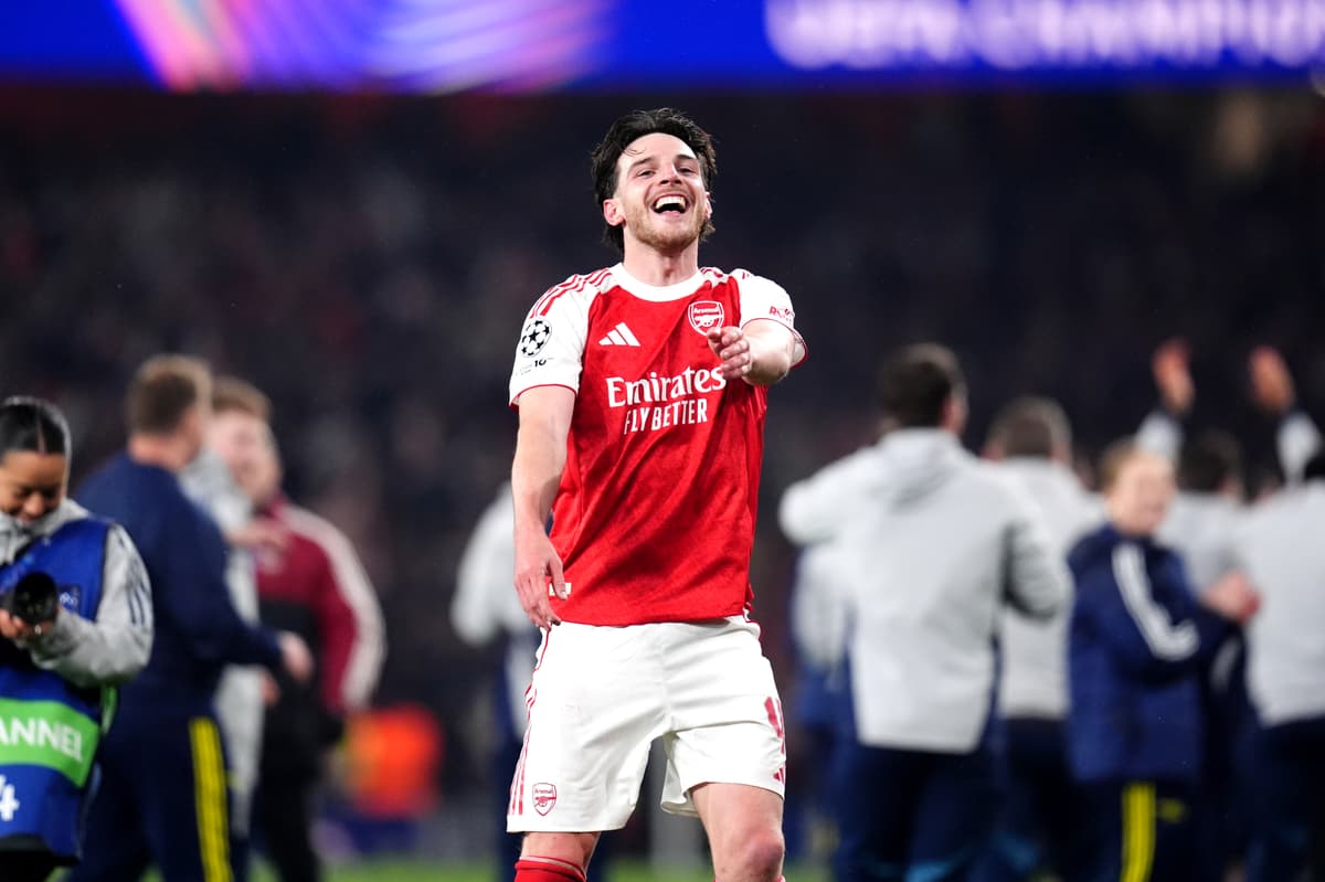 ‘I have a job to do’: Declan Rice fires warning to West Ham after Arsenal get Premier League title boost