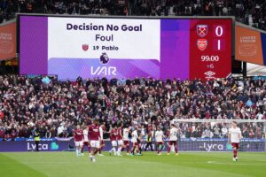 West Ham star fumes after Arsenal VAR drama as key question asked