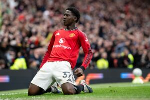 Manchester United 3-2 Liverpool: Kobbie Mainoo winner seals Champions League return for Red Devils