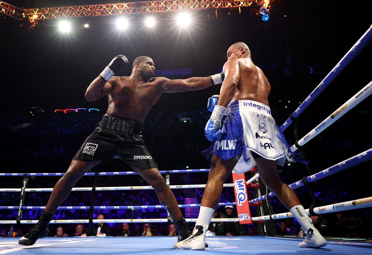 Wardley vs Dubois LIVE: Latest updates and undercard results