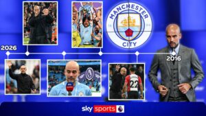 Emotional Pep confirms Man City departure