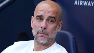 Aston Villa win at Etihad as Guardiola bids a final farewell to Man City