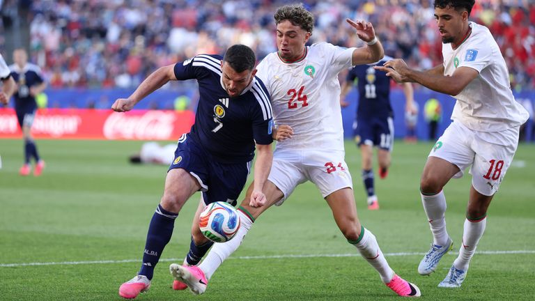 Penalty controversy as Scotland punished by early Morocco strike