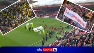Man City issue on-field statement by beating 10-man Liverpool