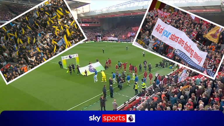 Man City issue on-field statement by beating 10-man Liverpool