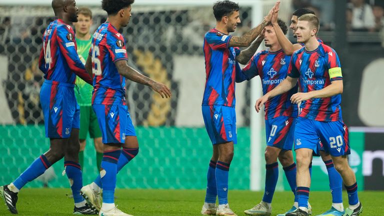 Mateta on target as Palace draw with Besiktas in Istanbul