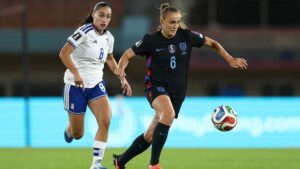 England take control of World Cup play-off with win in Greece