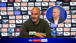 Transcript: What Maresca said on Man City charges verdict