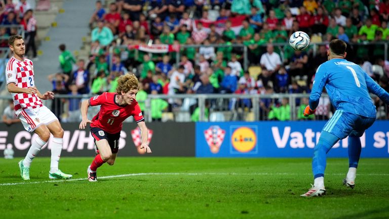 Seventh heaven for England as Croatia thrashed in stunning win