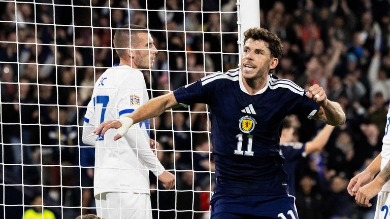 Slovenia come from behind to beat Scotland in Nations League